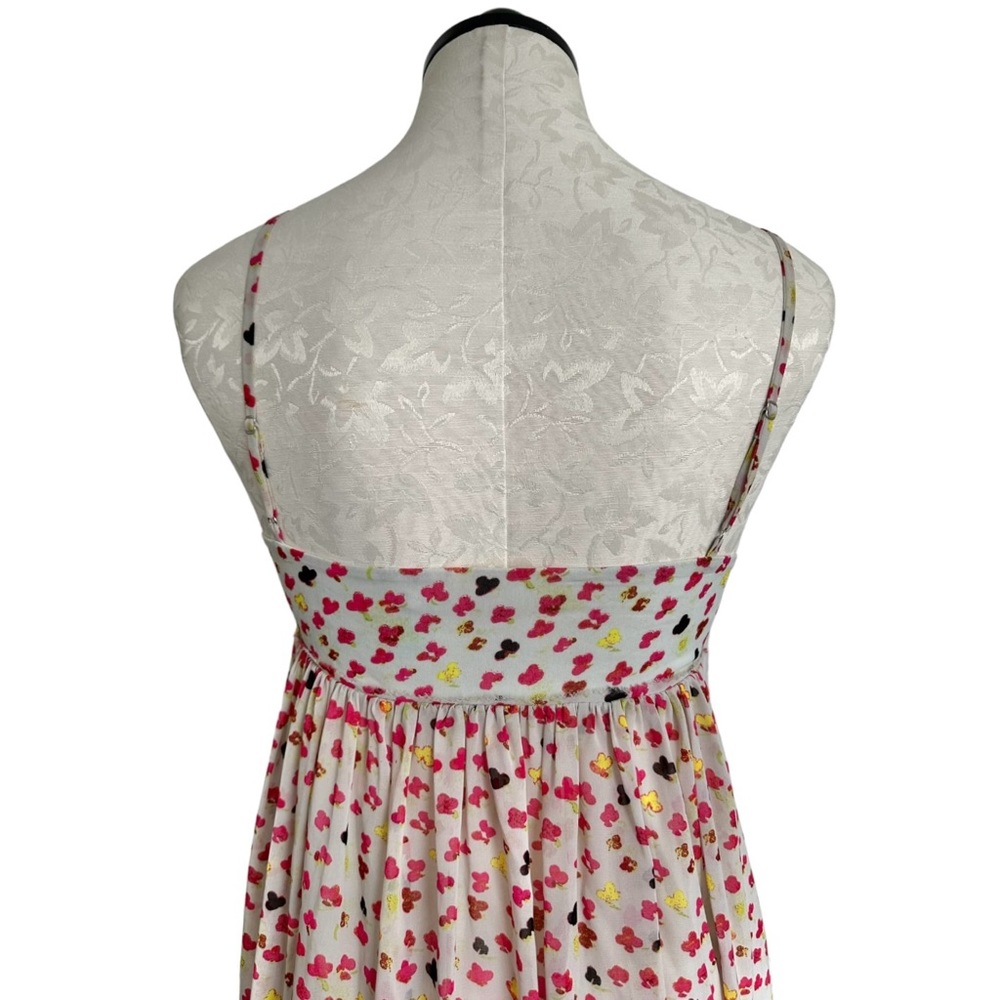 RACHEL Rachel Roy Floral Empire Waist Chiffon Dress Size XL - Picture 5 of 16